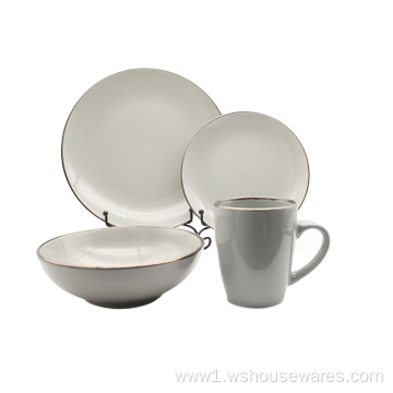 Polarized western style with best price dinnerware set